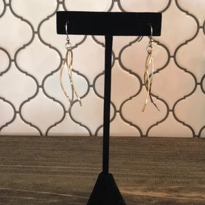 Gold and silver Lia Sophia earrings